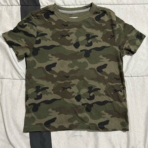 Boys Green Came Shirt - Old Navy